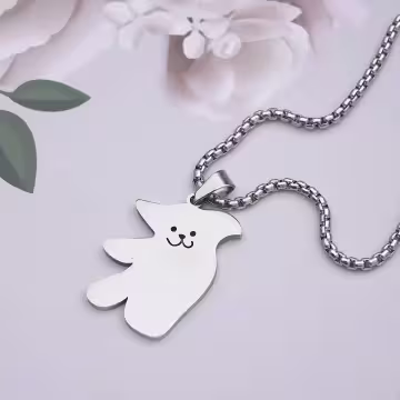 316鋼飾×跟你黏踢踢×姐妹閨蜜情侶項鍊組