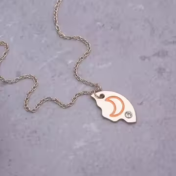 星星太陽月亮×姐妹閨蜜項鍊組